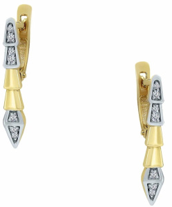 с4748л Серьги (Au 585)