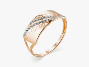 011943-20,5фиа Кольцо (Au 585)