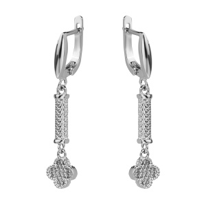 Серьги из серебра