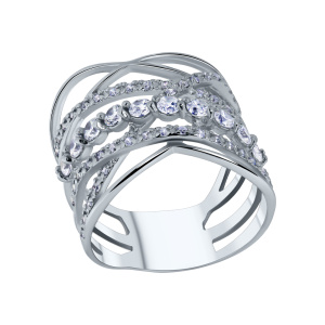 440285-18,5 Кольцо (Ag 925)