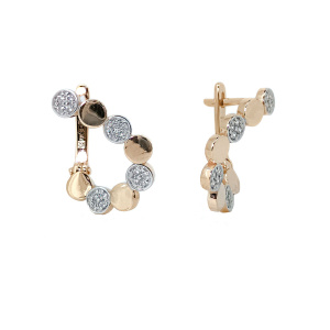 903-00766-10-00-20-00 Серьги (Au 585)