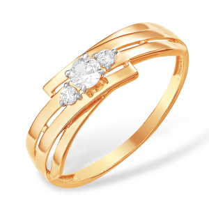 К13217447-18,5 Кольцо (Au 585)