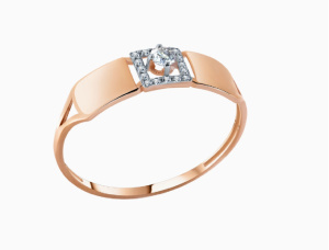 011948-18,5фиа Кольцо (Au 585)