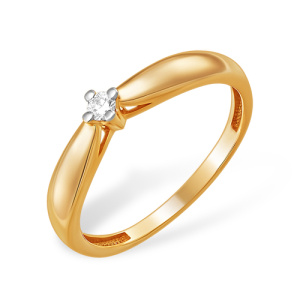 14-К13113003-17 Кольцо (Au 585)