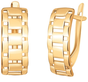 22076 Серьги (Au 585)