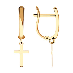 029273 Серьги (Au 585)