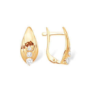 С13218961-фиа Серьги (Au 585)