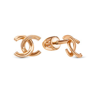 гв-0504833-1 шанель Серьги (Au 585)