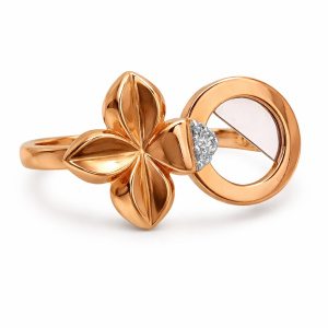 9-01-5599-00-10-24 Кольцо (Au 585)