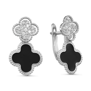 Серьги из серебра