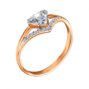 Кольц КЛ-02 Кольцо (Au 585)