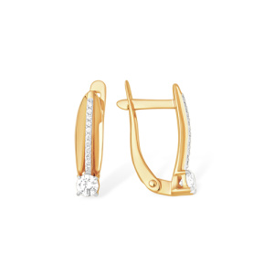 С13211960 Серьги (Au 585)