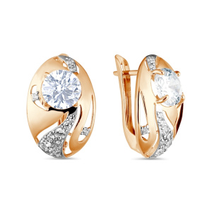 022468 Серьги (Au 585)