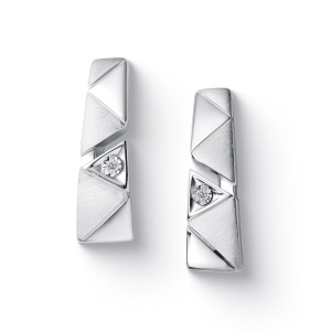 С-02-4133-000Б-00-брил Серьги (Ag 925)