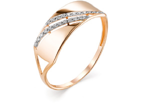 011944-18фиа Кольцо (Au 585)