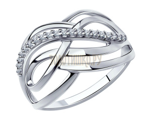 94-110-00696-1-17,5 Кольцо (Ag 925), разм. 17,5 Кольцо (Ag 925)