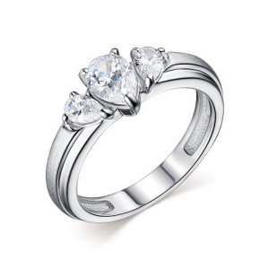 01-2457 00СВ-00-16,5 Кольцо (Ag 925), разм. 16,5, Кольцо (Ag 925)