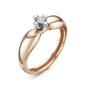 9-БР110033и-16 Кольцо (Au 585)