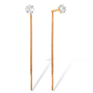 С1322285-прот Серьги (Au 585)