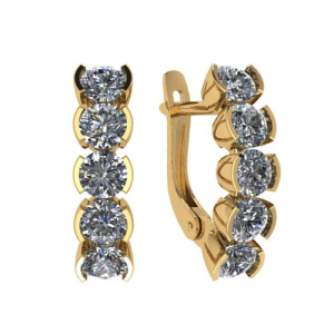 2181031010 Серьги (Au 585)