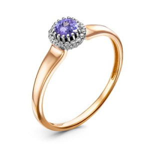 15-5-2954-103-1К-Тн-БР17.5 Кольцо (Au 585)