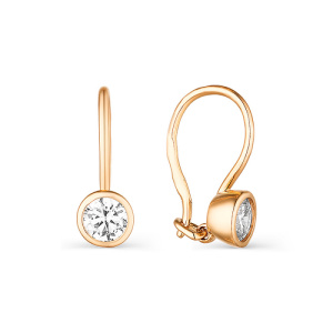 021827-с1,08фиа Серьги (Au 585)