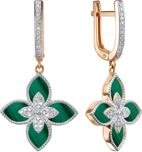 120127 м Серьги (Au 585)