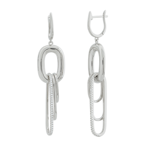 E33825-BY Серьги (Ag 925)