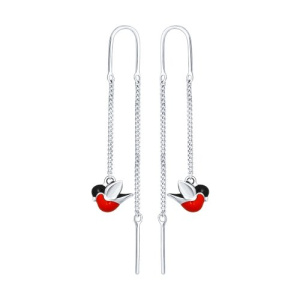 Серьги из серебра