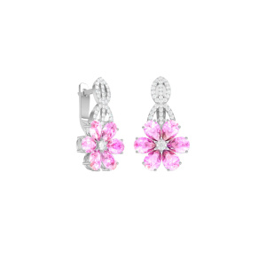 С1443-910111-фиа Серьги (Ag 925)