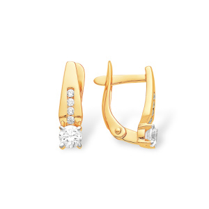 Серьги из золота