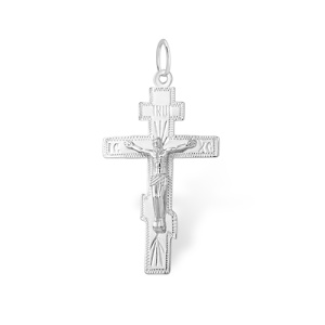 1300512016-крест1,34 Подвеска (Ag 925)