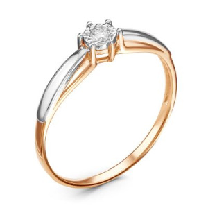 16-5-2101-103И2-1К-БР17 Кольцо (Au 585)