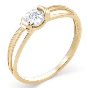 9-1-106-998 - 1 Бр Кр Кольцо (Au 585)