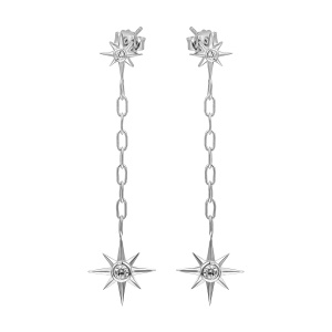 IСh310Ew-0705-куб цирк Серьги (Ag 925)