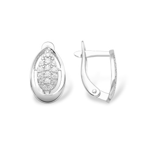 12100110898 Серьги (Ag 925)