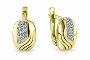 Серьги из золота