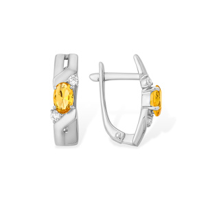 Серьги из серебра