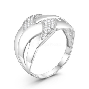 К-3957-Р-22 Кольцо (Ag 925), разм. 22, вст. 32 Фиа Кольцо (Ag 925)