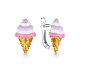 Серьги из серебра