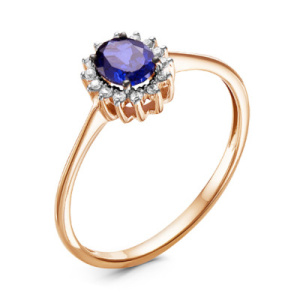 17-5-2111-106-1К-Сап-БР17.5 Кольцо (Au 585)