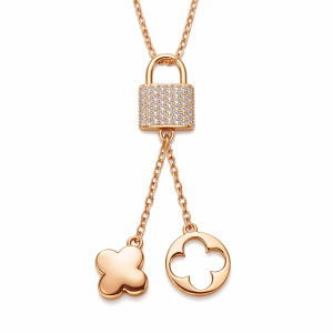 ст0150-колье40 Цепь (Au 585)