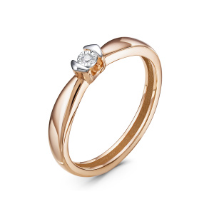 7-БР110022и-16 Кольцо (Au 585)