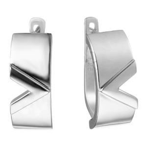 11С145325-без вст Серьги (Ag 925)