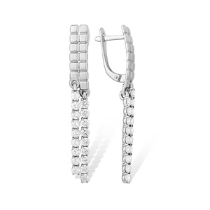 1210016451-501 Серьги (Ag 925)