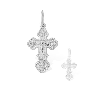 1300015553-крест6 Подвеска (Ag 925)