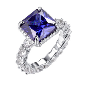 CZ-R00638-X-W-D-16 Кольцо (Ag 925)