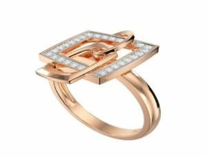 К1587-9101-19 Кольцо (Ag 925)