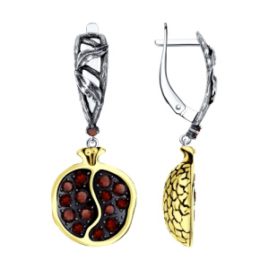 Серьги из серебра