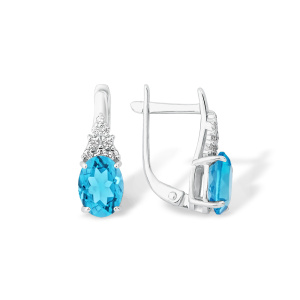 1221010549-1 Серьги (Ag 925)